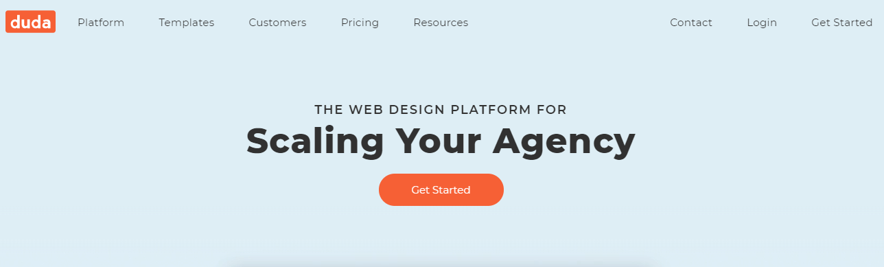 Duda website builder
