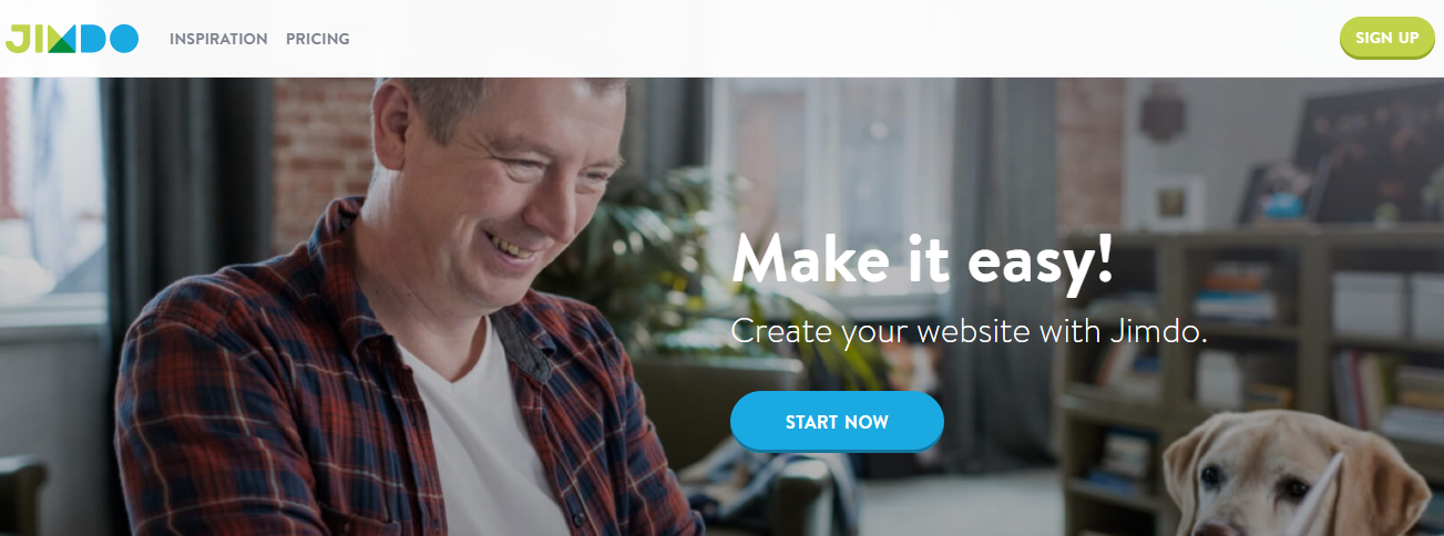 Jimdo website builder