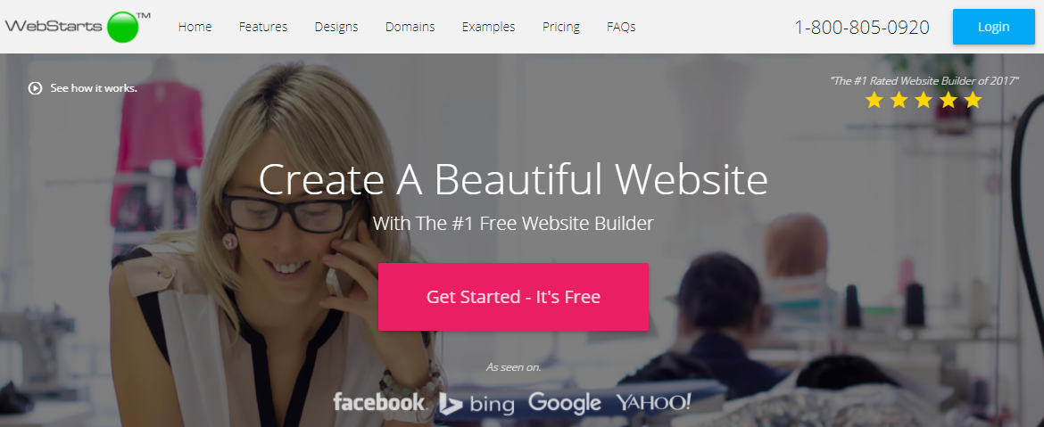 Webstarts website builder