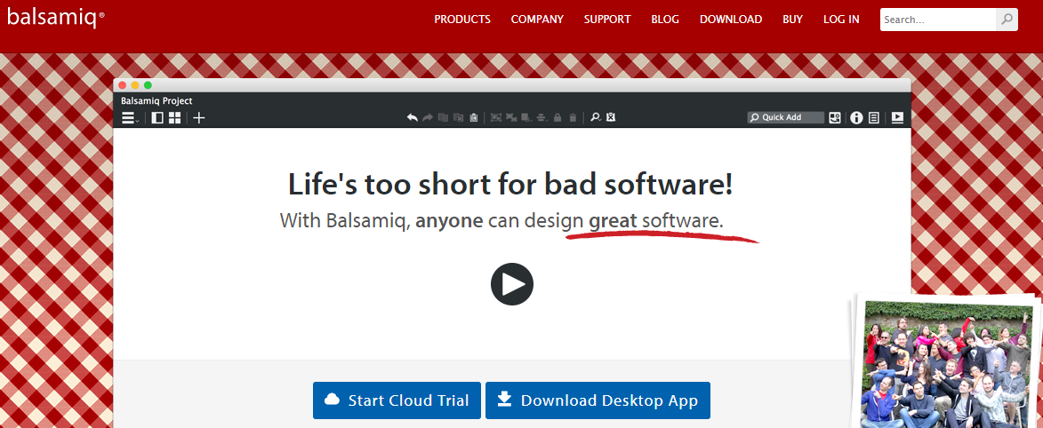 Balsamiq - Best Web Design Software