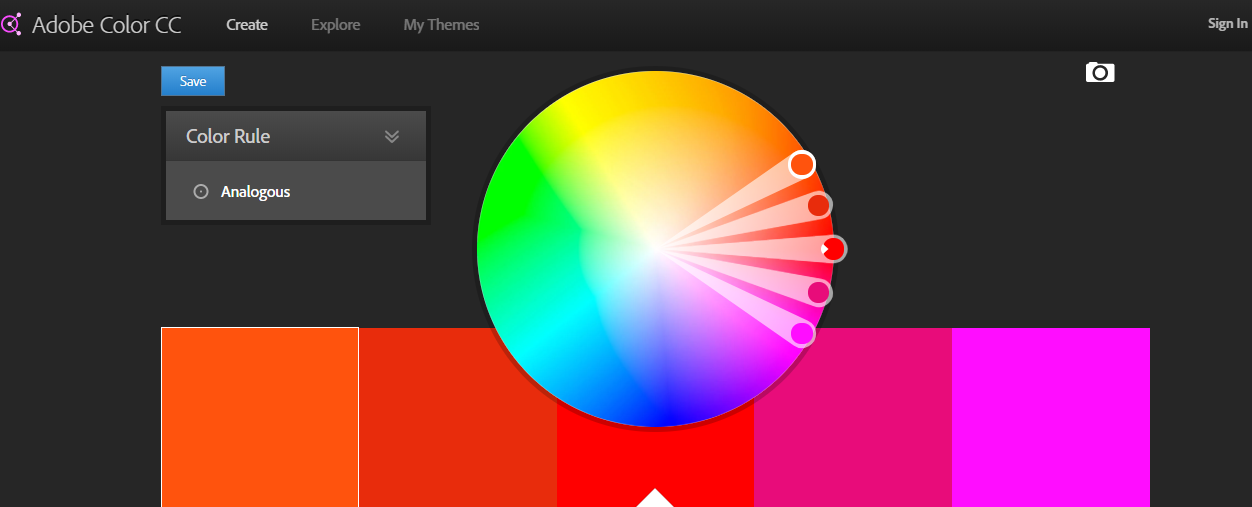 Color Wheel - Best Web Design Software