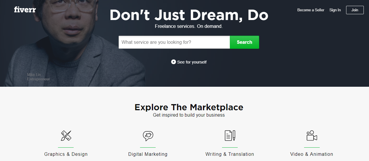 Fiverr - Best Freelancing Websites