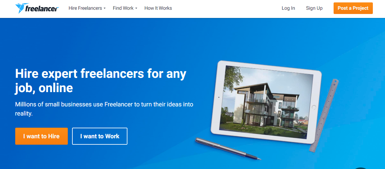 Freelancer - Best Freelancing Websites