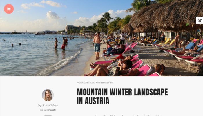 Snowbird - Best Free WordPress Themes for Blogs