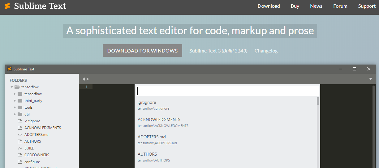 Sublime Text 2- Best Web Design Software