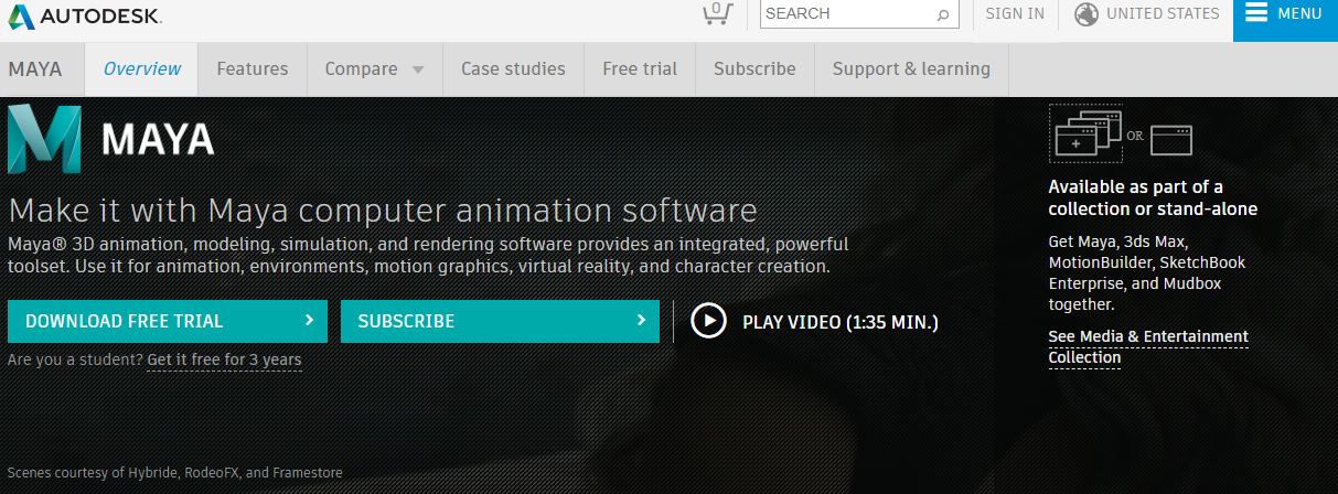 autodesk maya