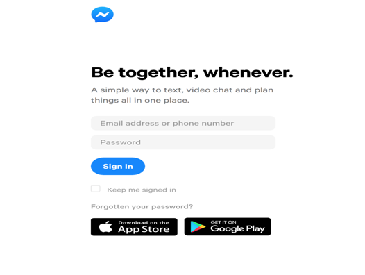 Messenger app