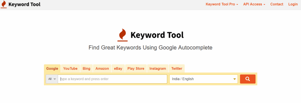 Keyword Tool by AdWords