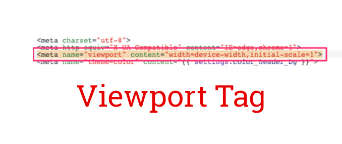 Viewport Tag