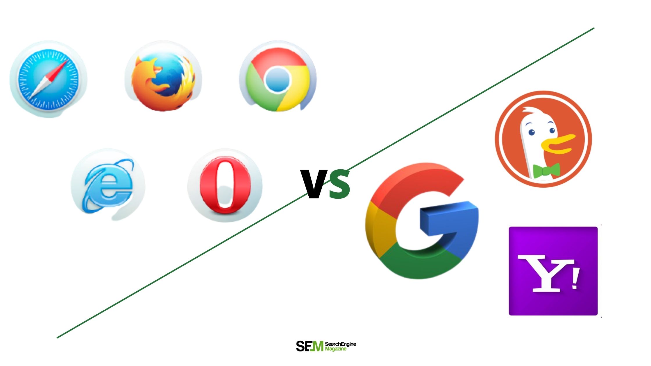 web browser vs search engine