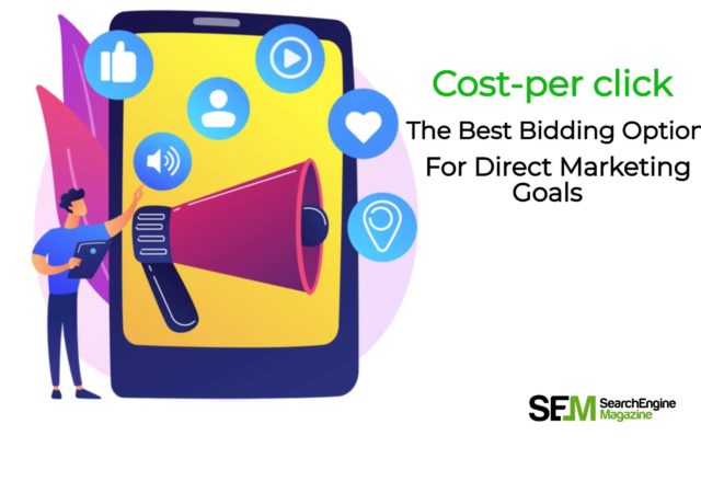 Which bidding option is best suited for an advertiser focused on direct response marketing goals