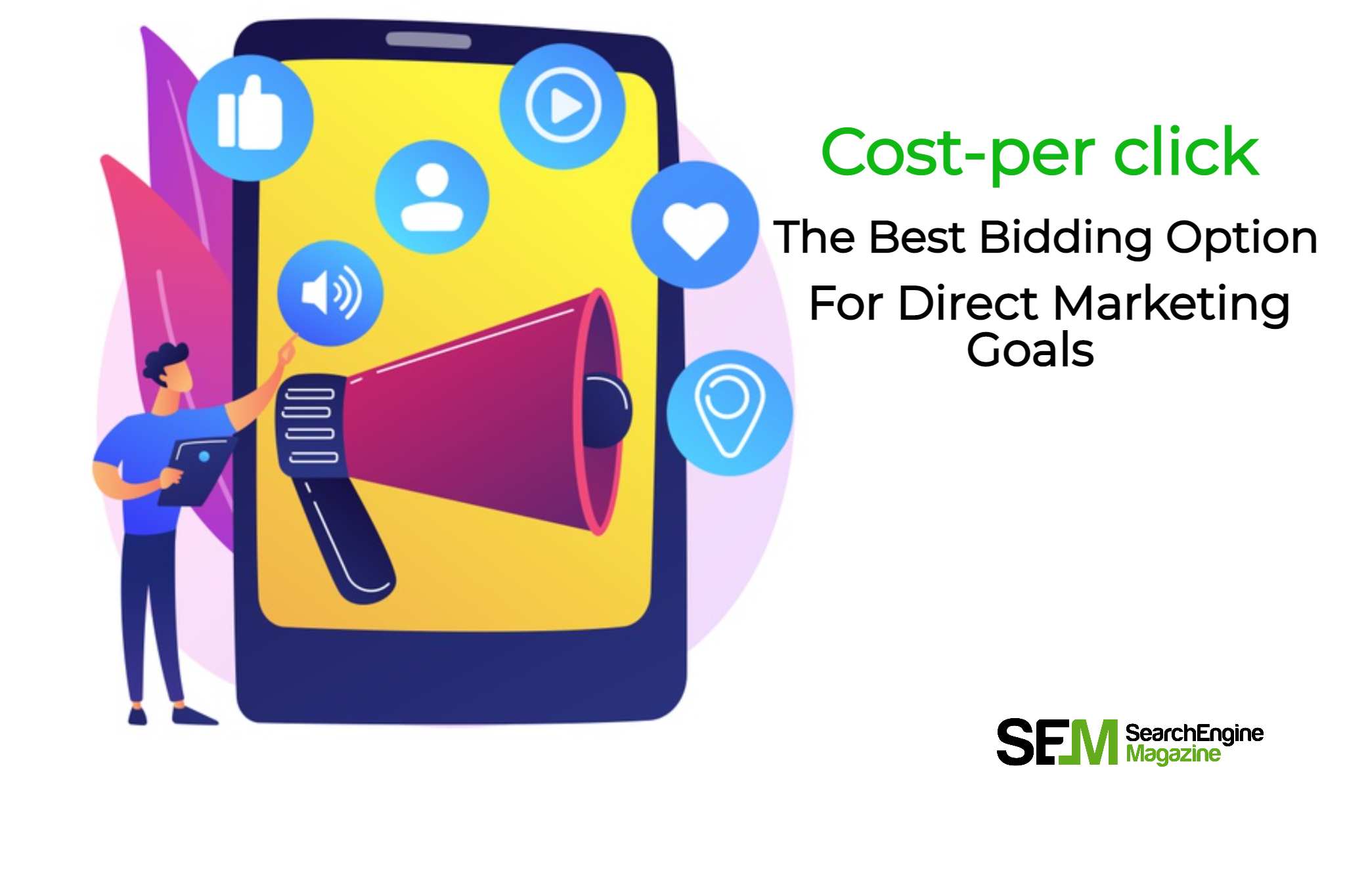 Which bidding option is best suited for an advertiser focused on direct response marketing goals