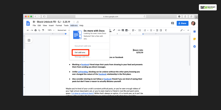 How To Alphabetize In Google Docs By Using ‘Sorted Paragraphs’ Add-Ons