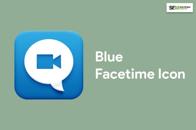 Blue Facetime Icon
