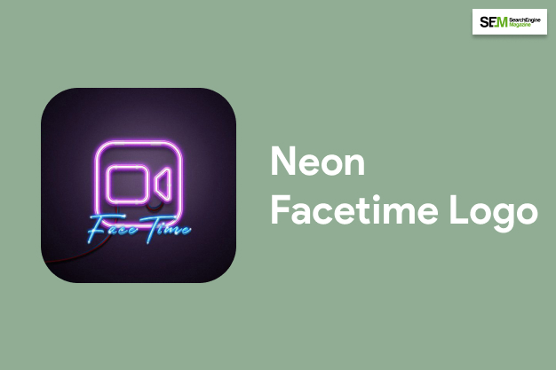 Neon Facetime Icon