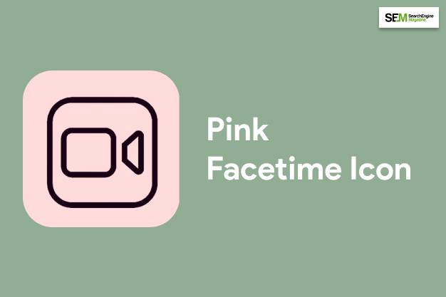 Pink Facetime Icon