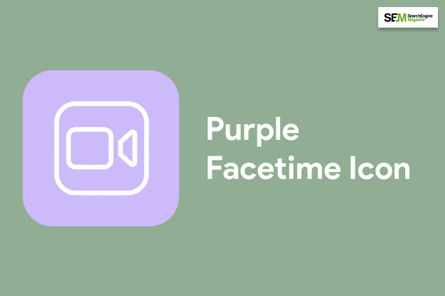 Purple Facetime Icon