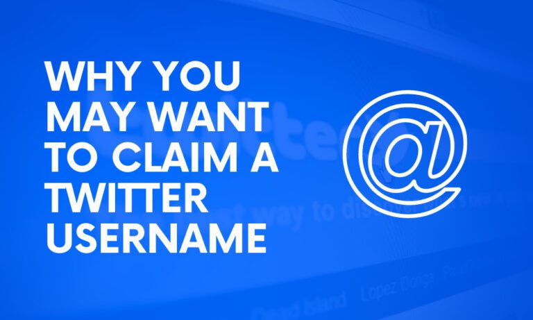 Why You May Want to Claim a Twitter Username In 2024?
