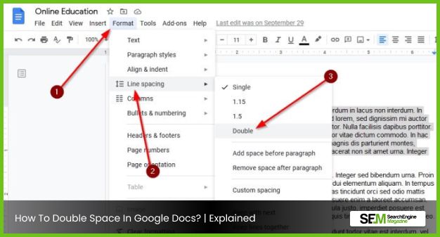 How To Double Space In Google Docs Explained