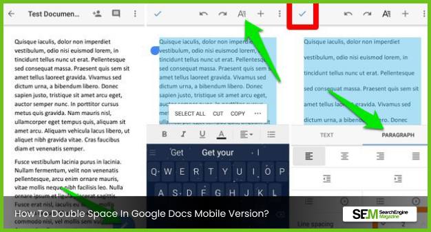 How To Double Space In Google Docs Mobile Version