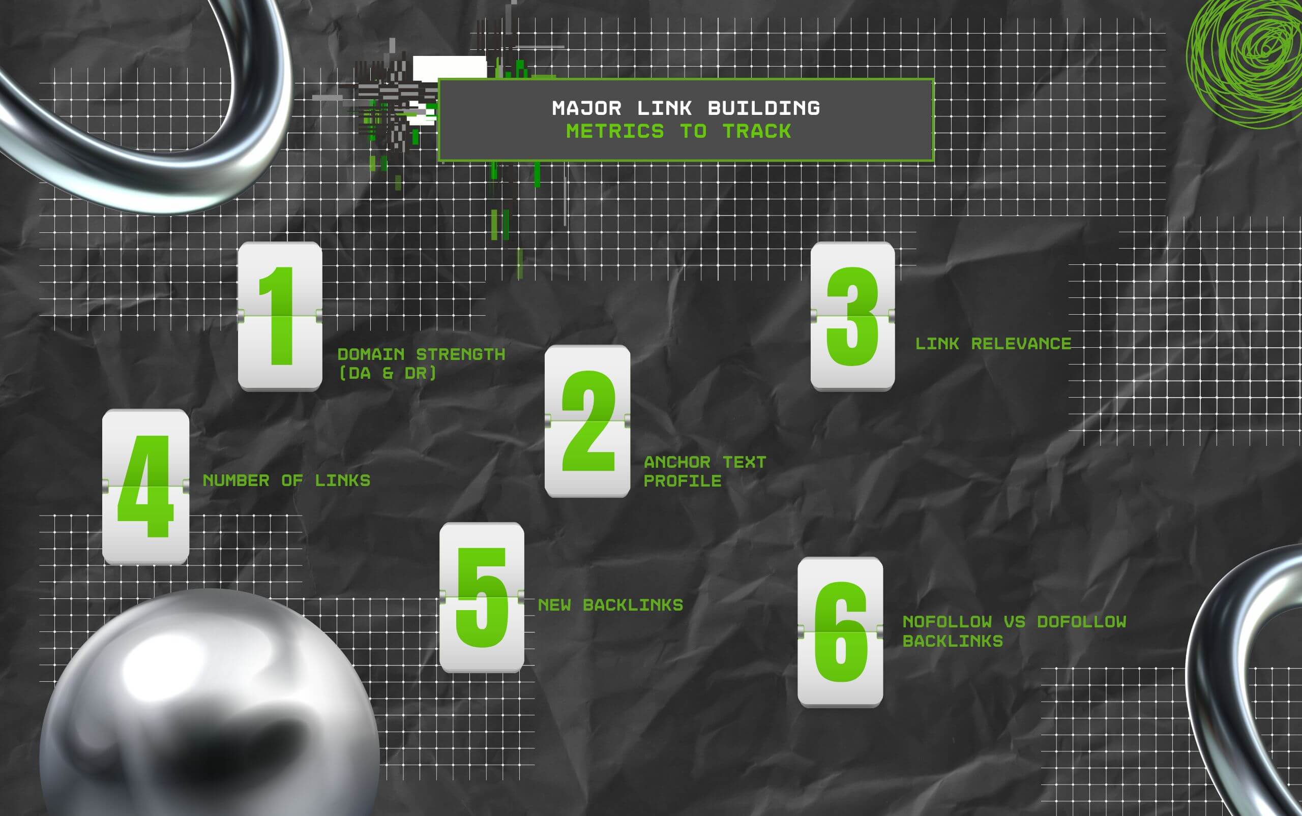 Major Link Building Metrics To Track