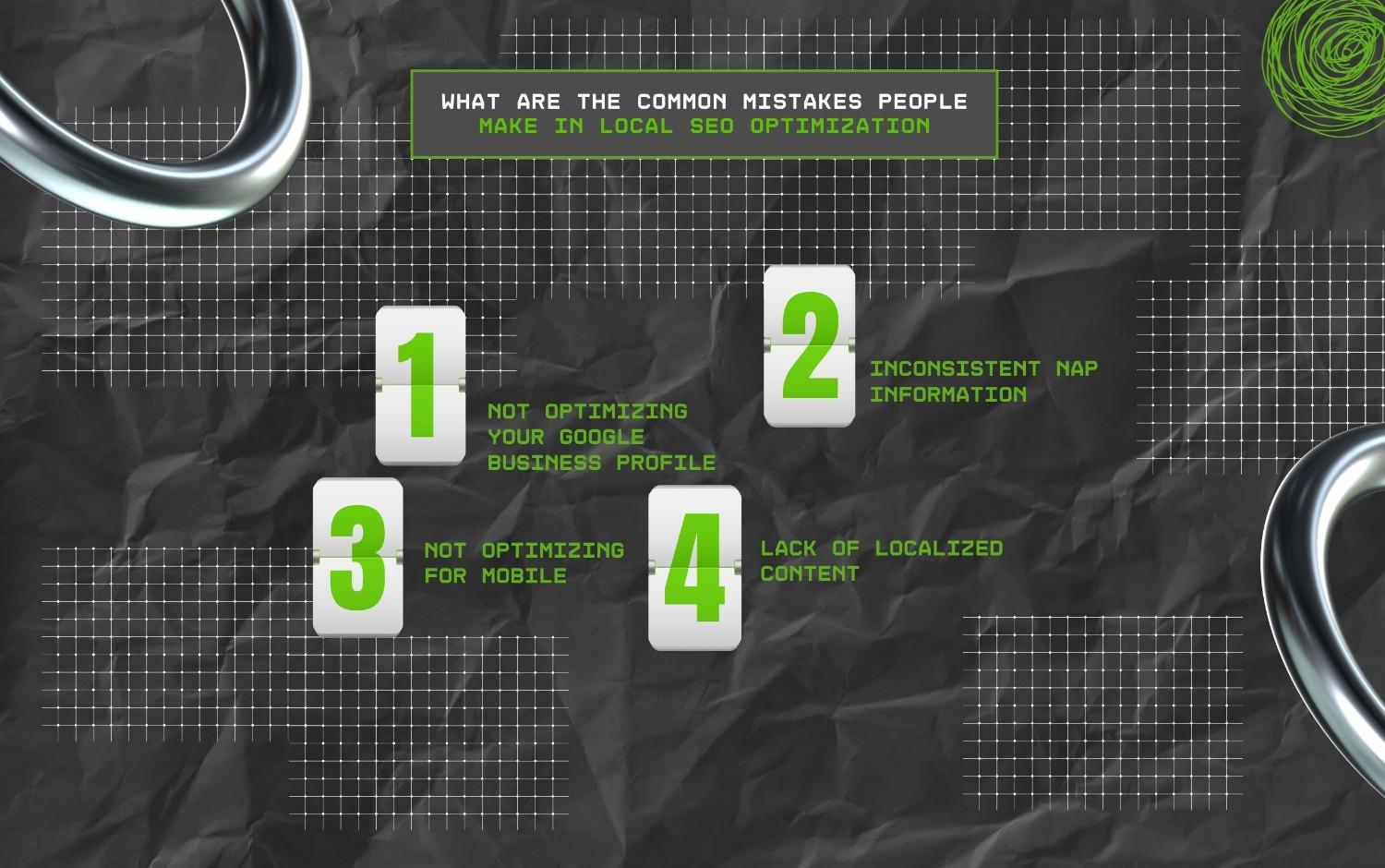 What Are The Common Mistakes People Make in Local SEO Optimization
