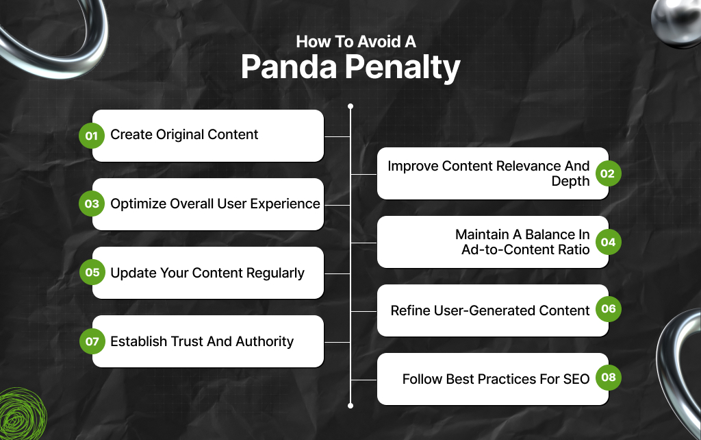How To Avoid A Panda Penalty Best Practices