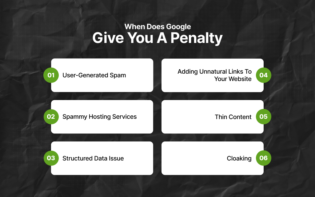 When Does Google Give You A Penalty
