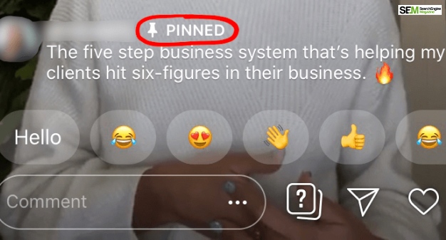 How To Pin A Comment On Instagram Live Story