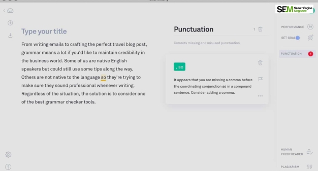 Features Of Grammarly Free Version