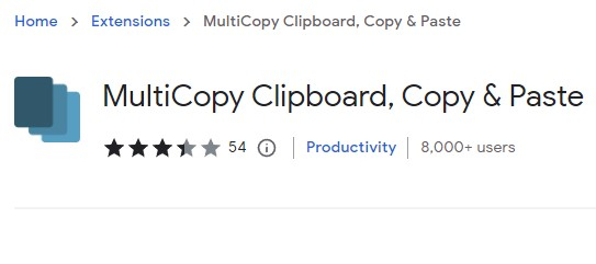 MultiCopy Clipboard, Copy & Paste