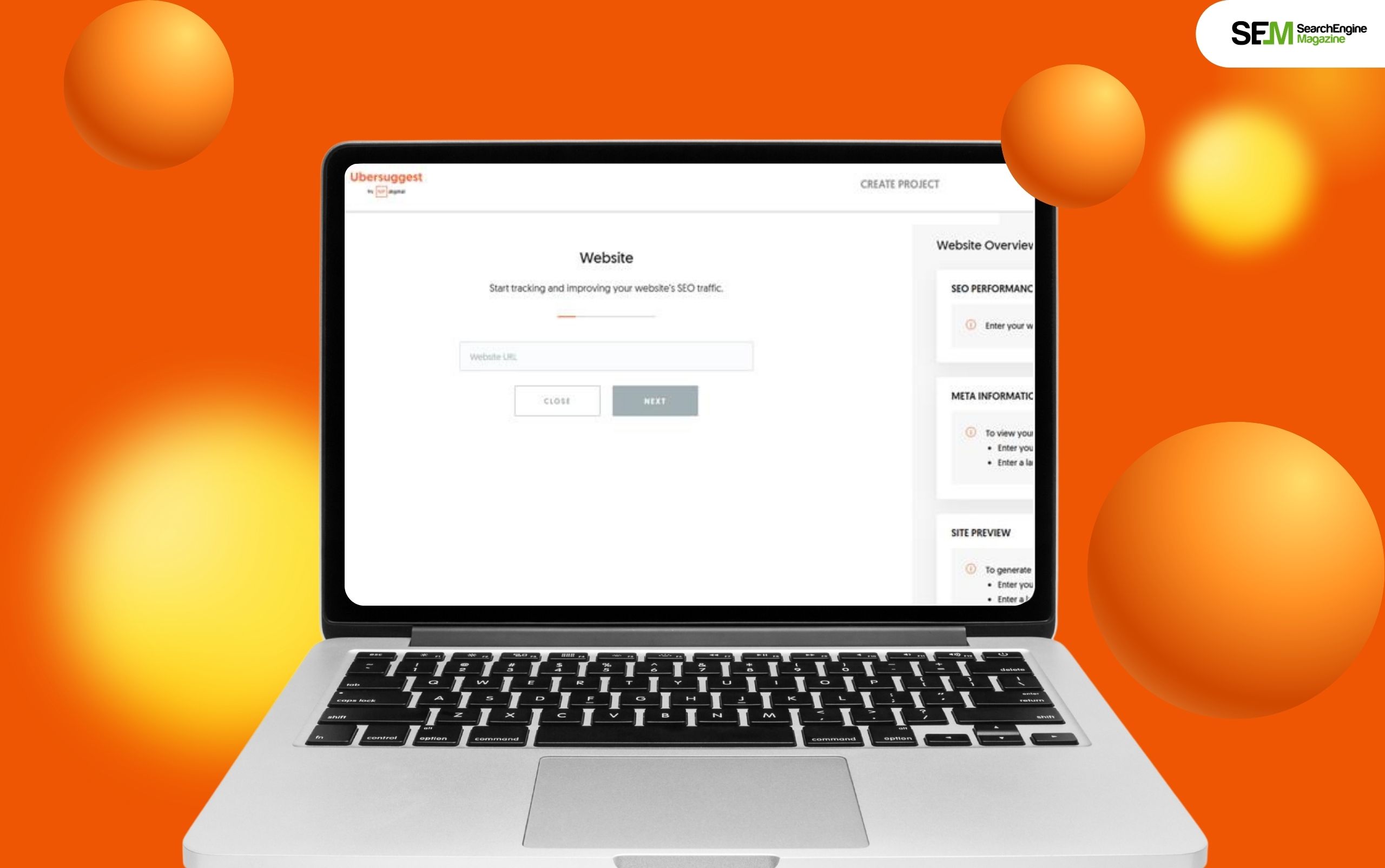 add your website’s name and URL