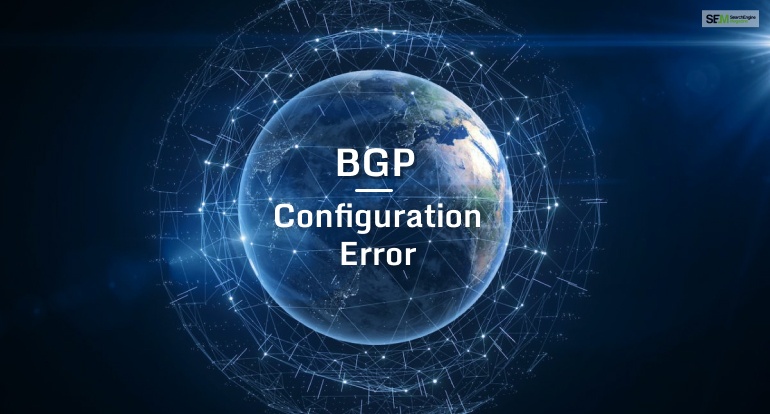 BGP Configuration Error