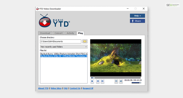 YTD video downloader