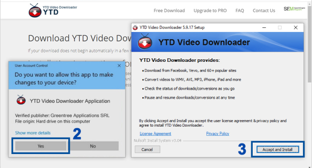 YTD video downloader