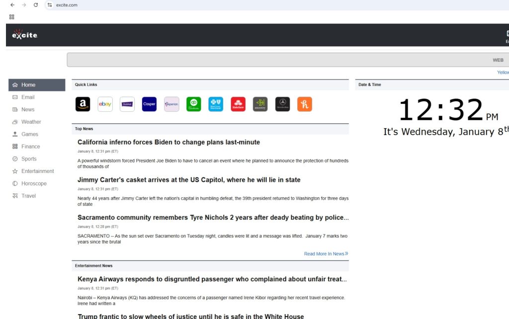 Excite Search Engine