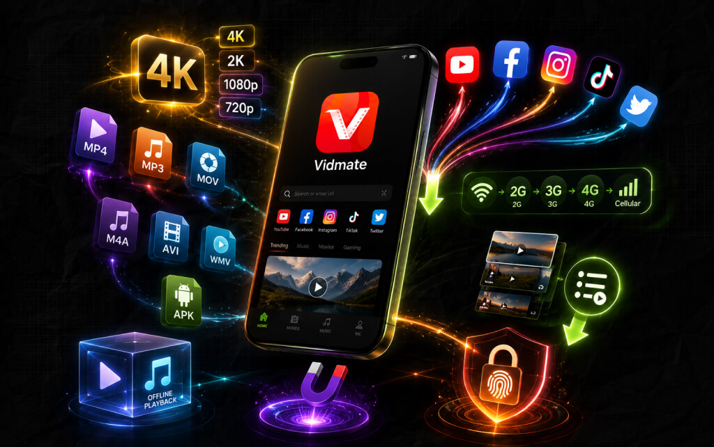 Features Of Vidmate YouTube Video Downloader