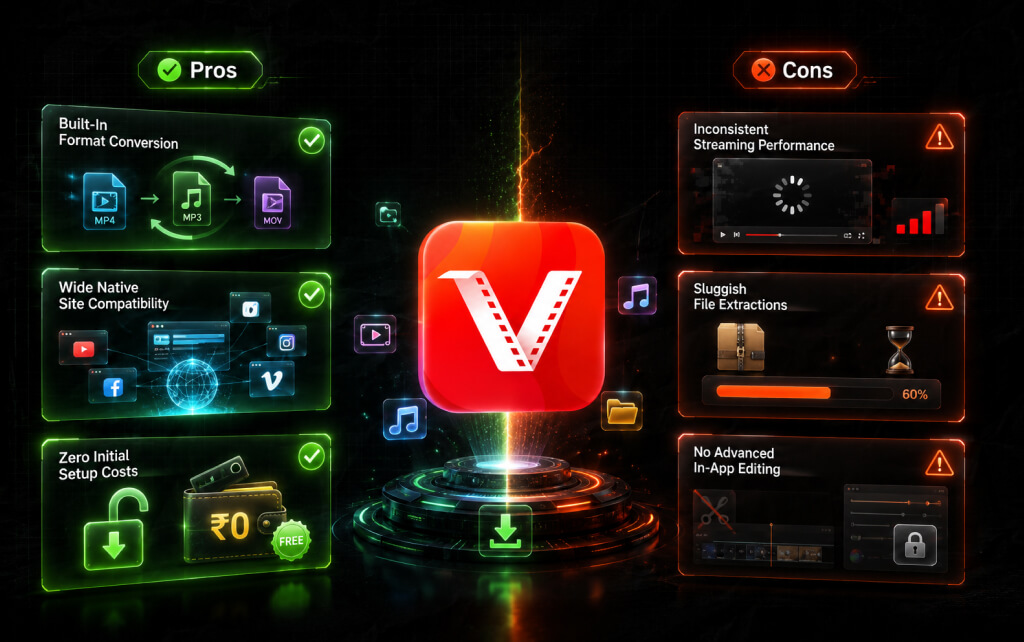 Pros And Cons Of Vidmate YouTube Video Downloader