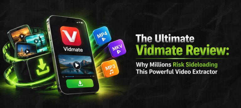The Ultimate Vidmate Review: Why Millions Risk Sideloading This Powerful Video Extractor
