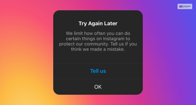 we limit how often Instagram