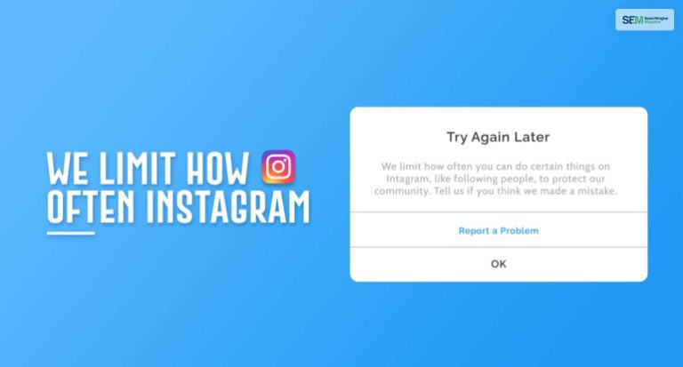 We Limit How Often Instagram Error: 5 Ways to Fix It