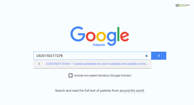 Google patents search