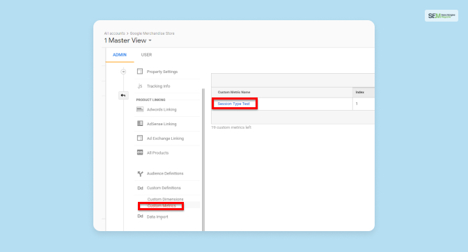 what scope applies to custom metrics?