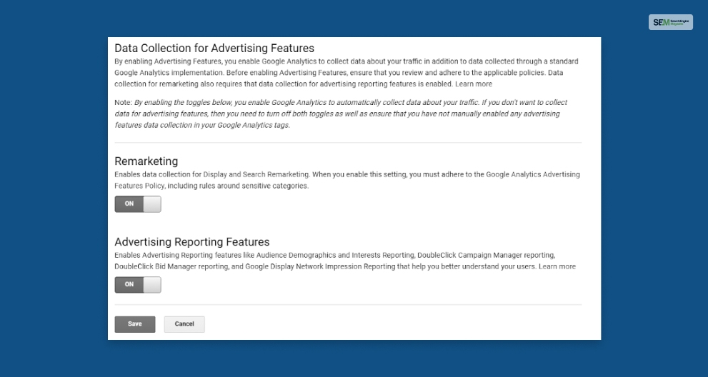 What is Google Analytics Remarketing