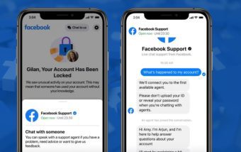 Facebook Chat Support