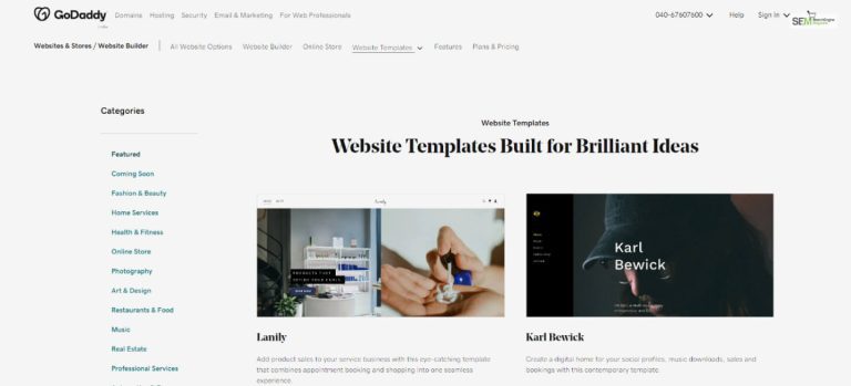 Exploring GoDaddy Templates: A Guide to Building Stunning Websites