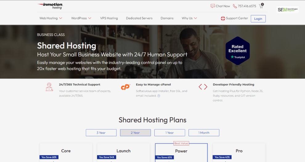 Shared Web Hosting