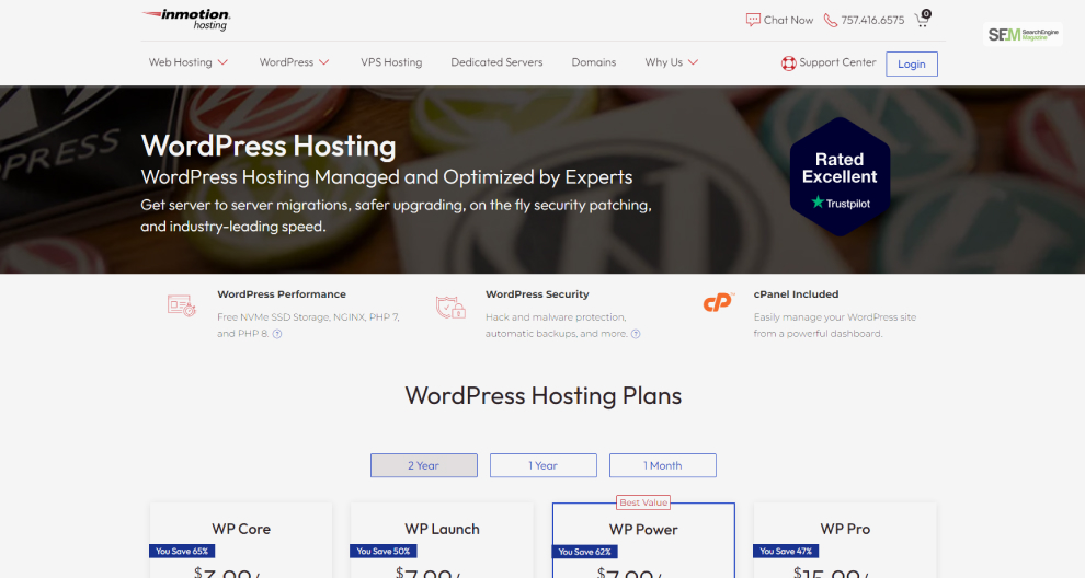 WordPress Web Hosting