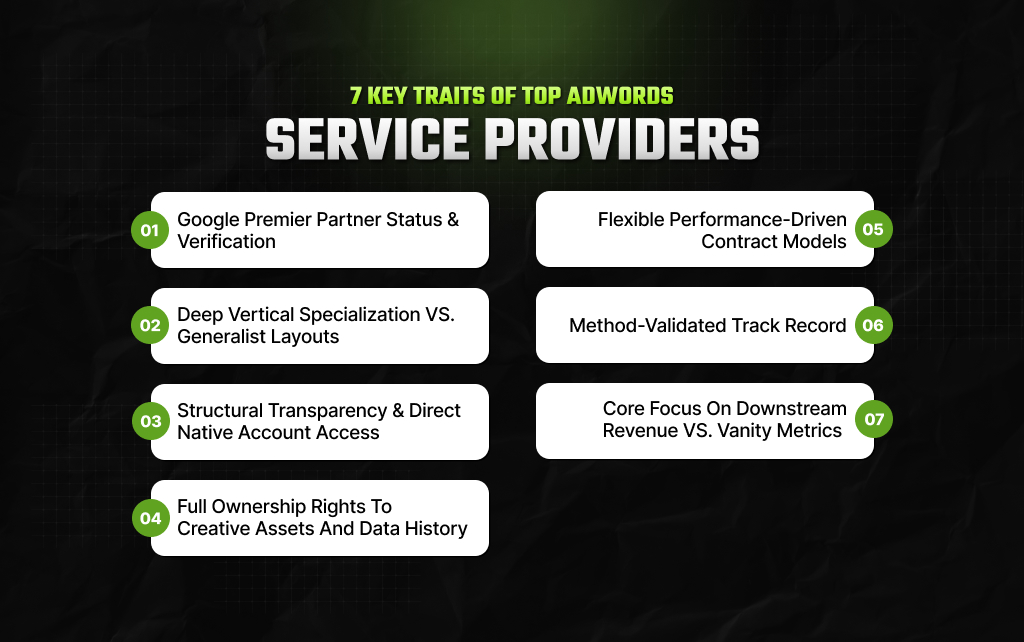 7 Key Traits Of Top Adwords Service Providers