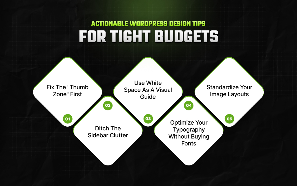 Actionable WordPress Design Tips For Tight Budgets